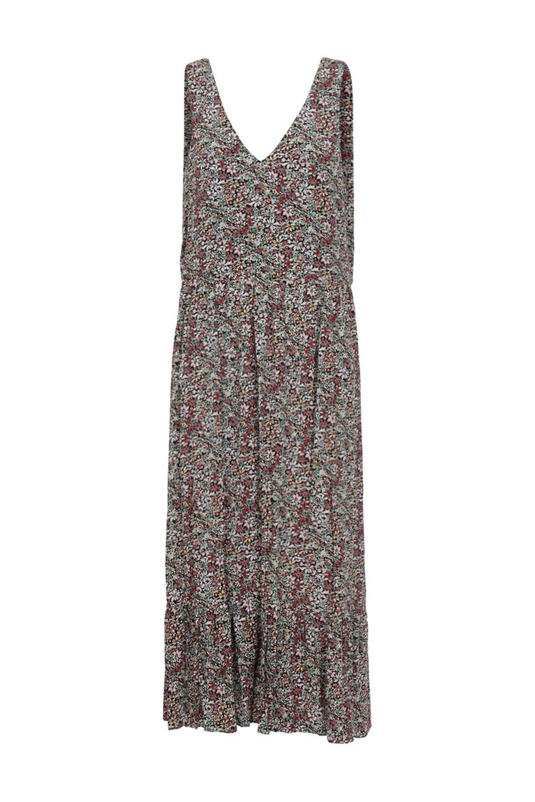 [TEST] Ari V Neck Tiered Midi Dress