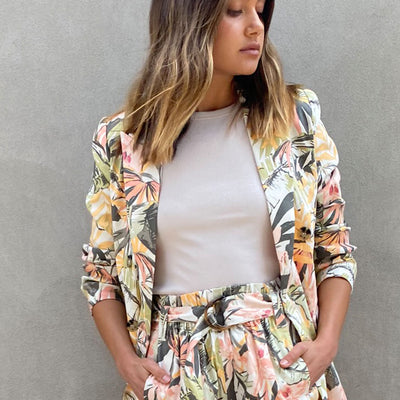 [TEST] Lana Oversized Linen Blazer