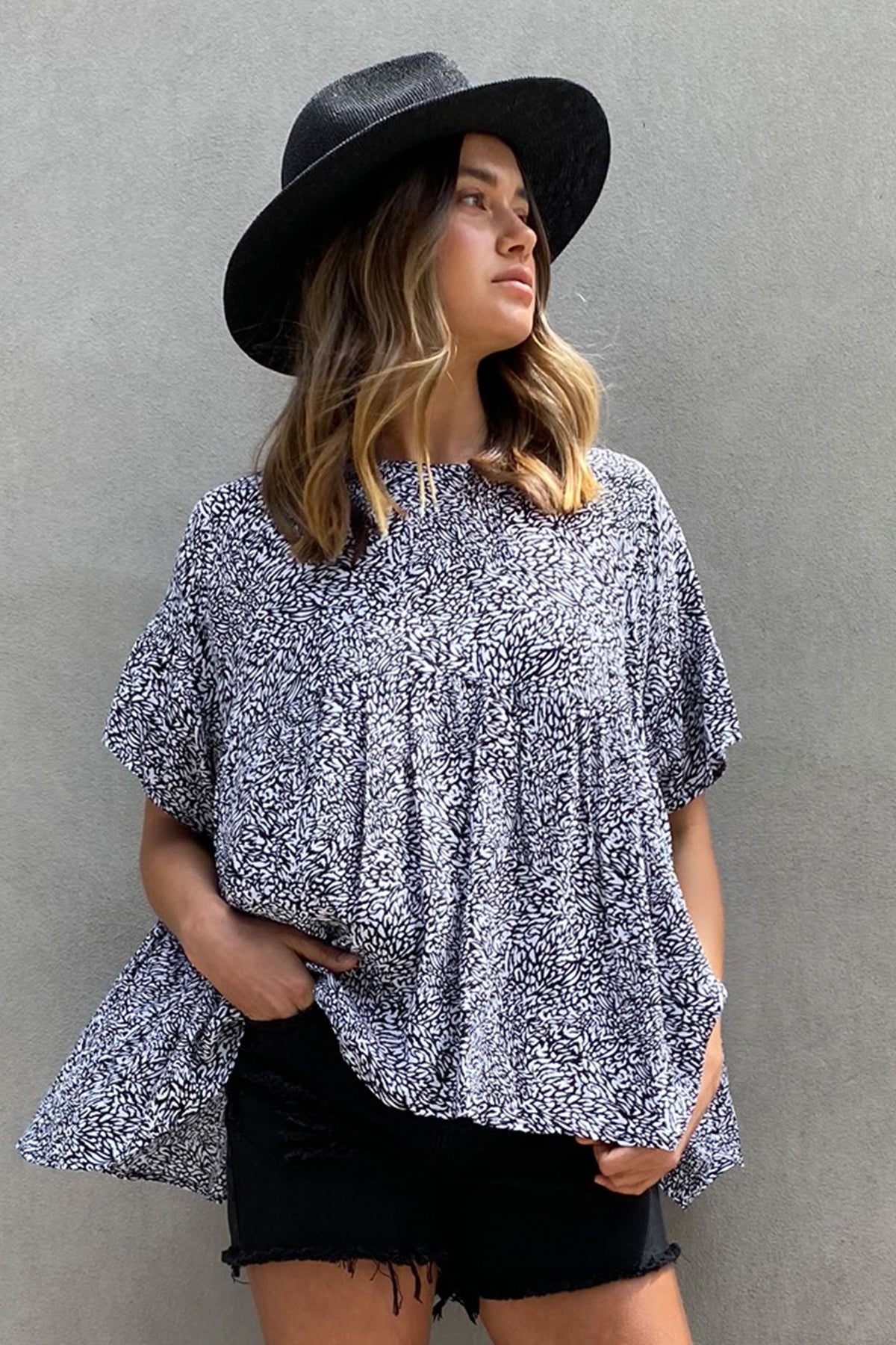 [TEST] Bree Printed Blouse