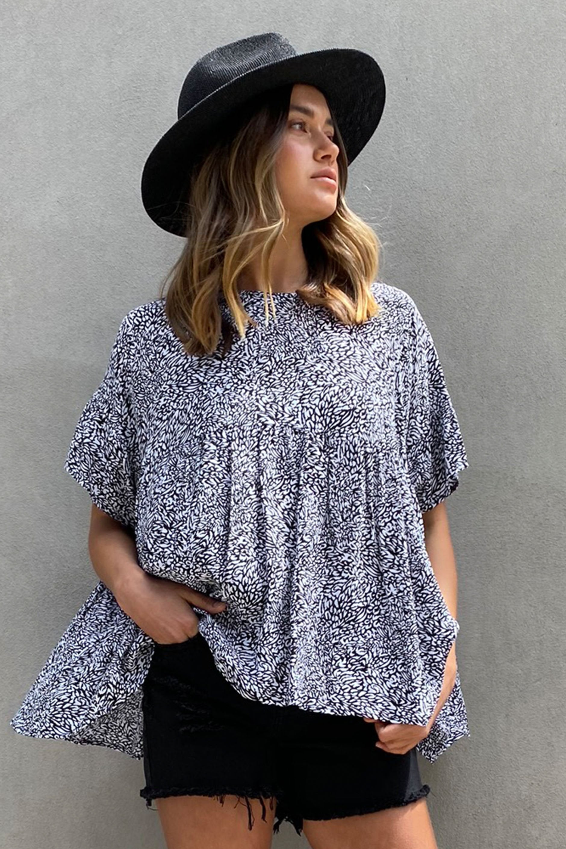 [TEST] Bree Printed Blouse