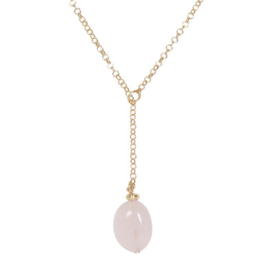 [TEST] Y Drop Quartz Necklace