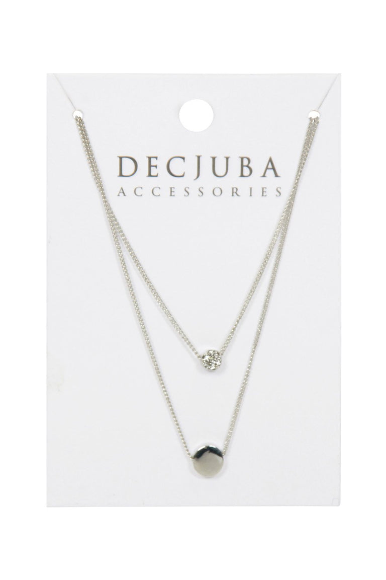 [TEST] Round Disc Necklace 2  Pack