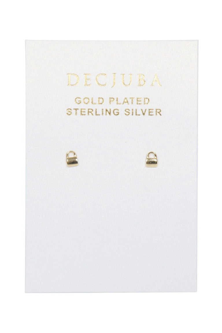 [TEST] Padlock Stud Earrings