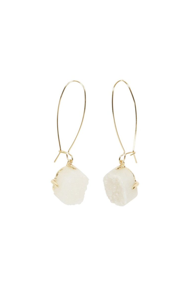 [TEST] Semi Precious Hook Earrings