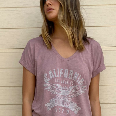 [TEST] California Eagle Studded Tee