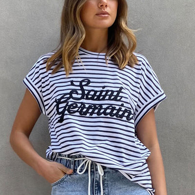[TEST] Saint Germain Embroidered Tee