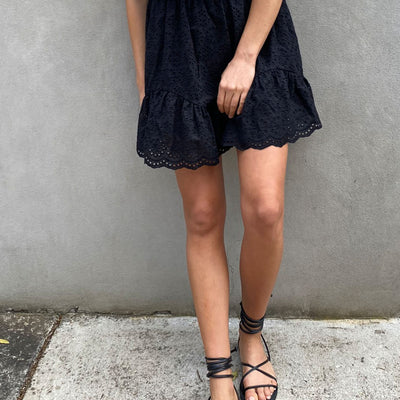[TEST] Penny Broderie Mini Skirt