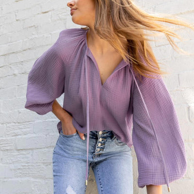 [TEST] Misa Balloon Sleeve Top