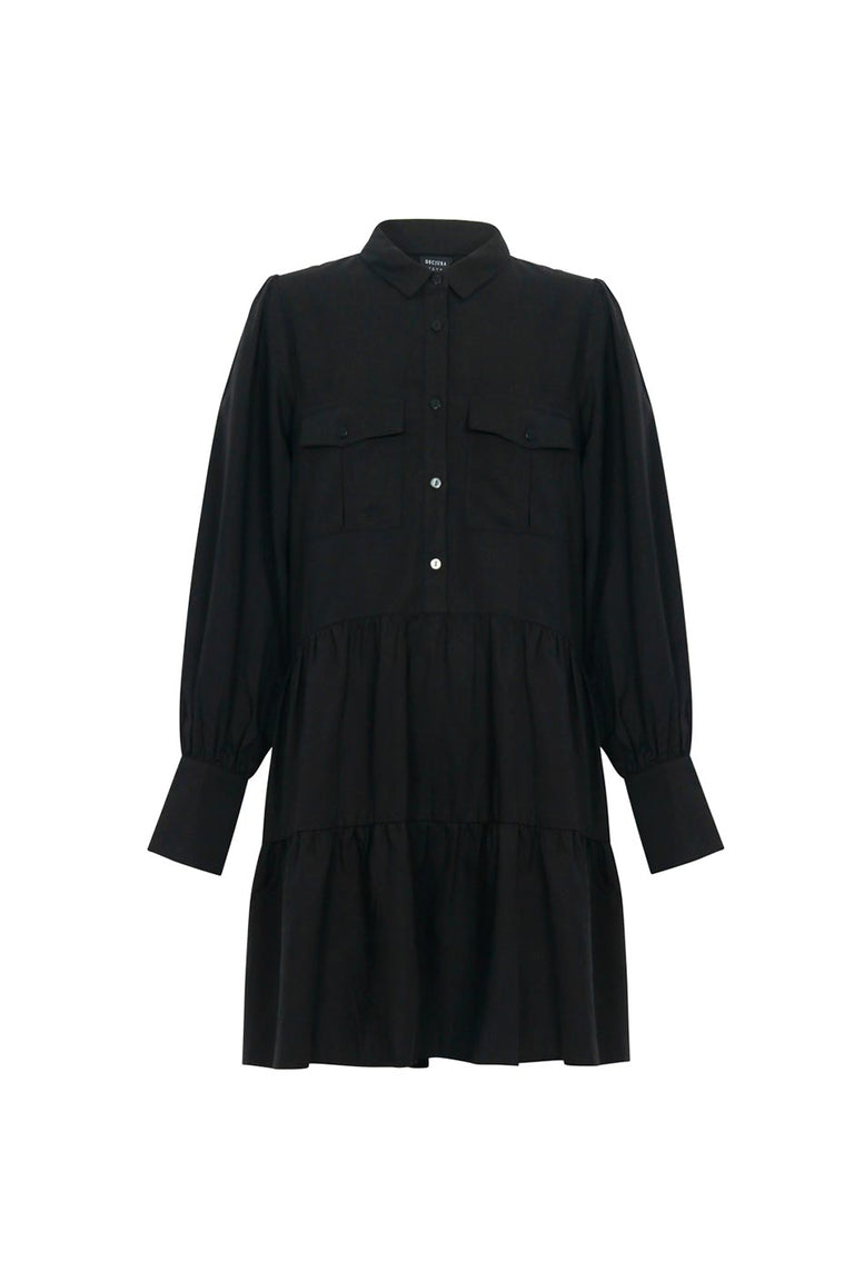 [TEST] Kym Tiered Shirt Dress