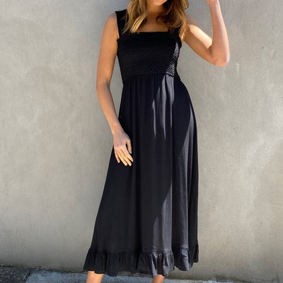 [TEST] Lucy Shirred Midi Dress