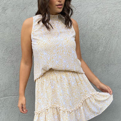 [TEST] Penny Printed Mini Skirt