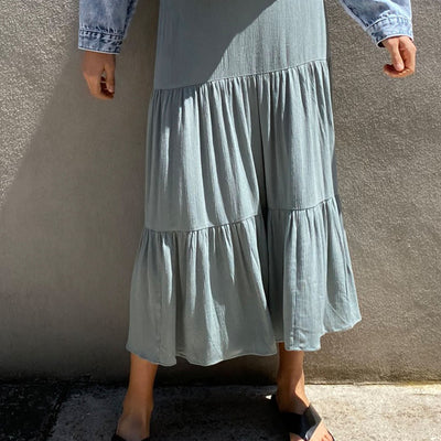 [TEST] Alice Crinkle Maxi Skirt