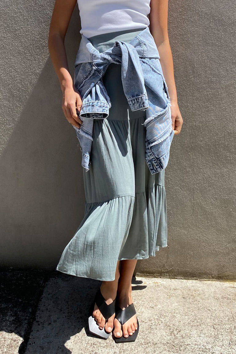 [TEST] Alice Crinkle Maxi Skirt