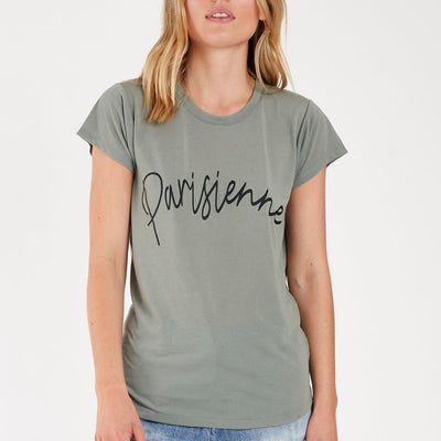 [TEST] Parisienne Script Tee