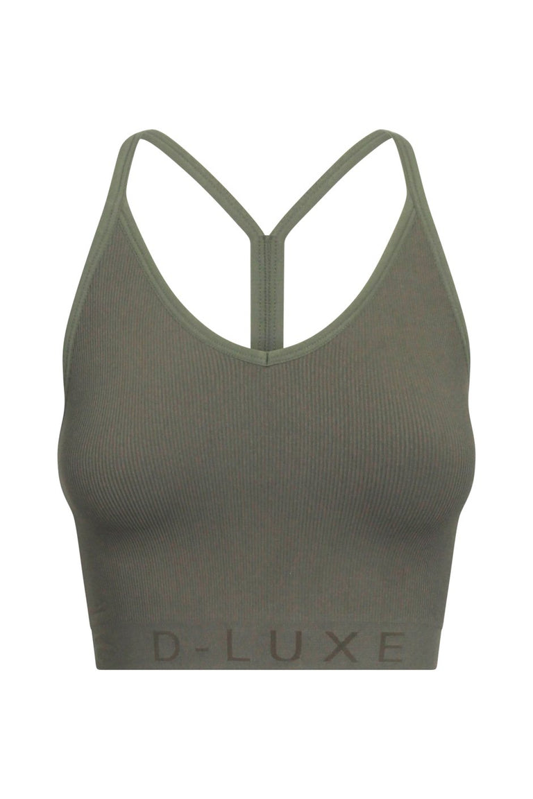 [TEST] D-Luxe Active Rib V-Neck Tank