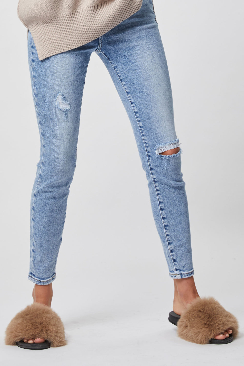 [TEST] Farrah Faux Fur Slide