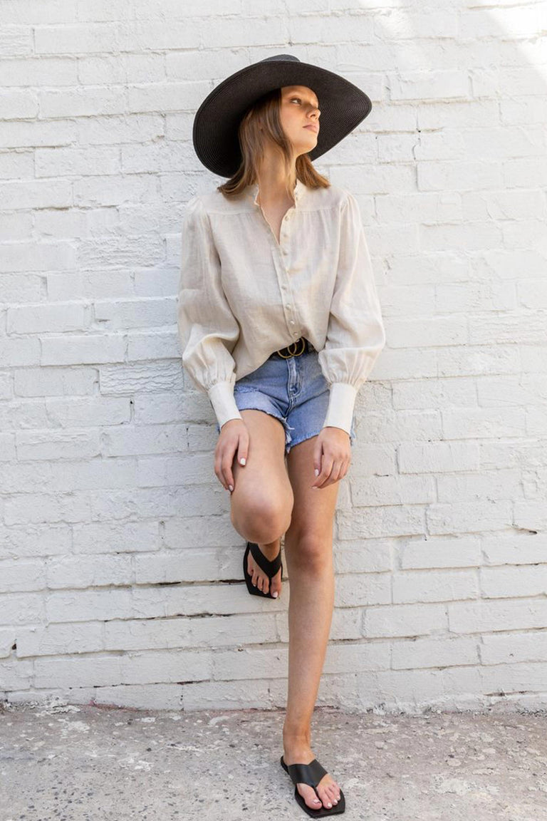 [TEST] Blake Collarless Shirt