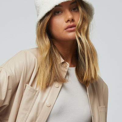 [TEST] Shearling Bucket Hat