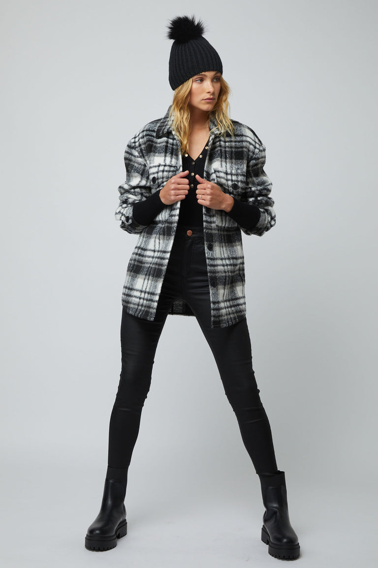 [TEST] Mia Check Shacket