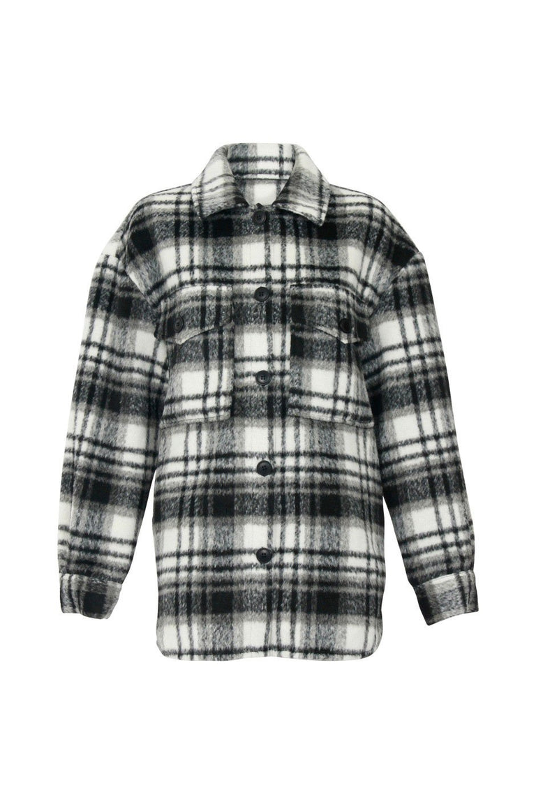 [TEST] Mia Check Shacket