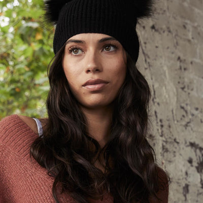 [TEST] Nikki Double Pom Beanie