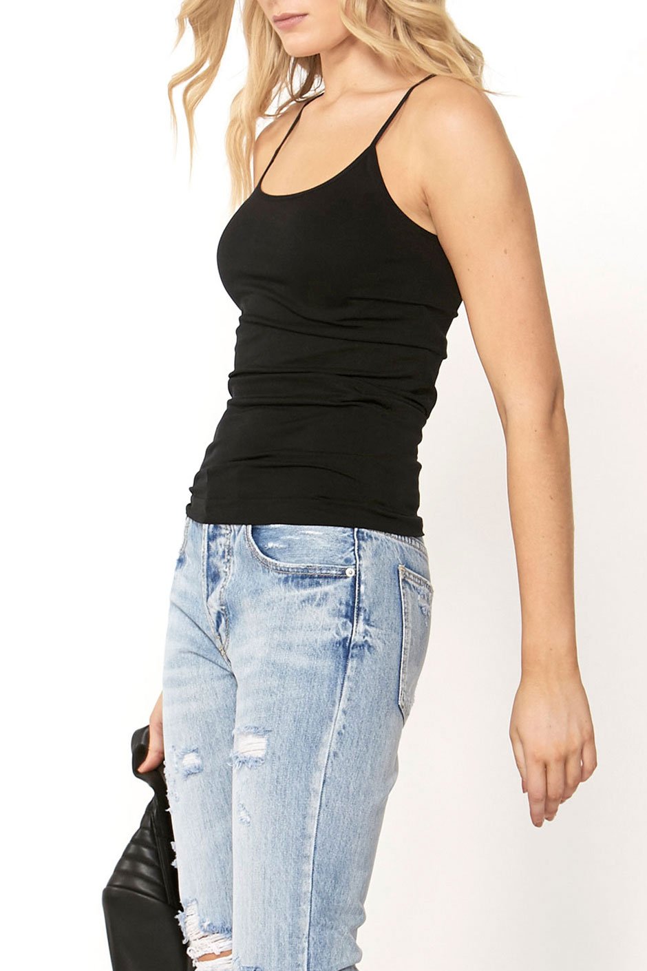 [TEST] Seamless Basic Thin Strap Tank