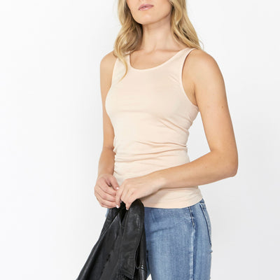[TEST] Seamless Basic Wide Strap Tank