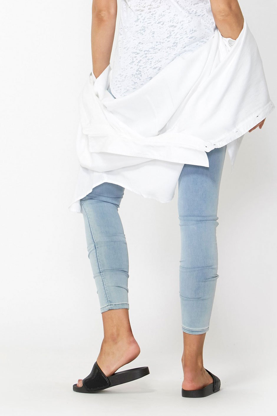 Riley Skinny Jean - Bleach Chambray