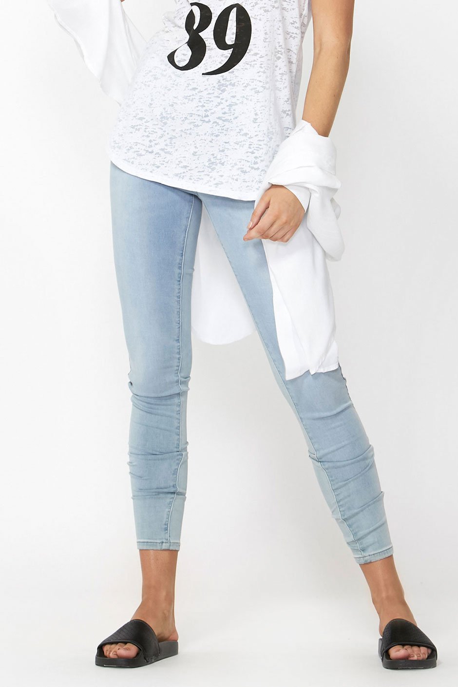 Riley Skinny Jean - Bleach Chambray