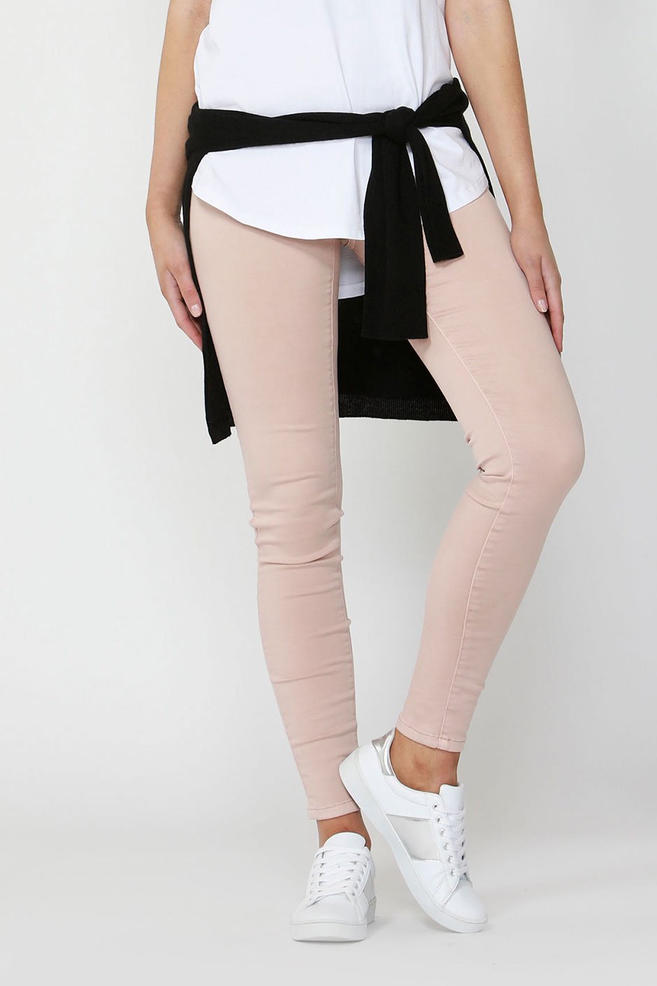 Riley Skinny Jean - Dusty Mauve