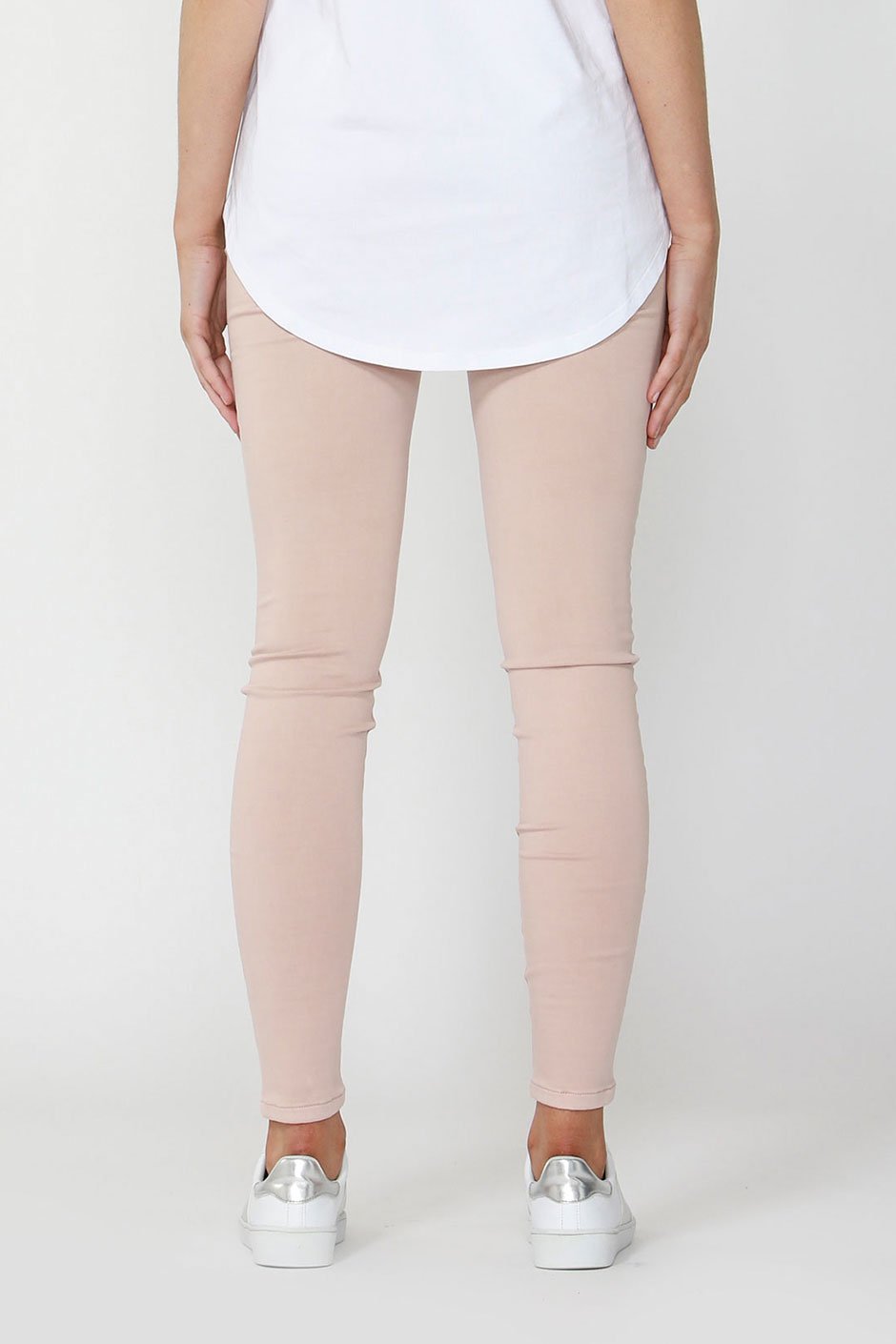 Riley Skinny Jean - Dusty Mauve