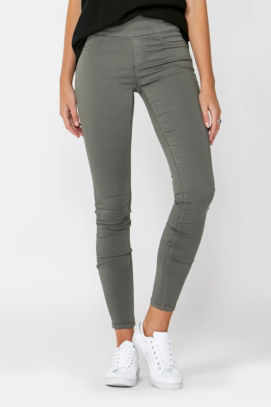Riley Skinny Jean - Khaki