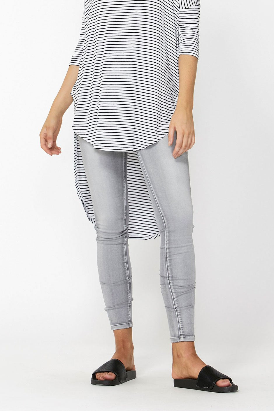 Riley Skinny Jean - Mid Grey