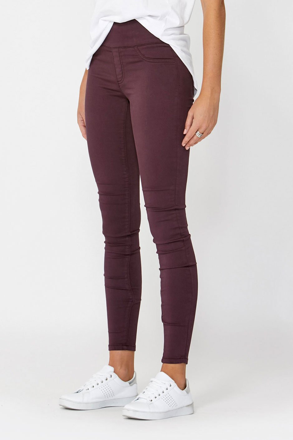 Riley Skinny Jean - Mulberry