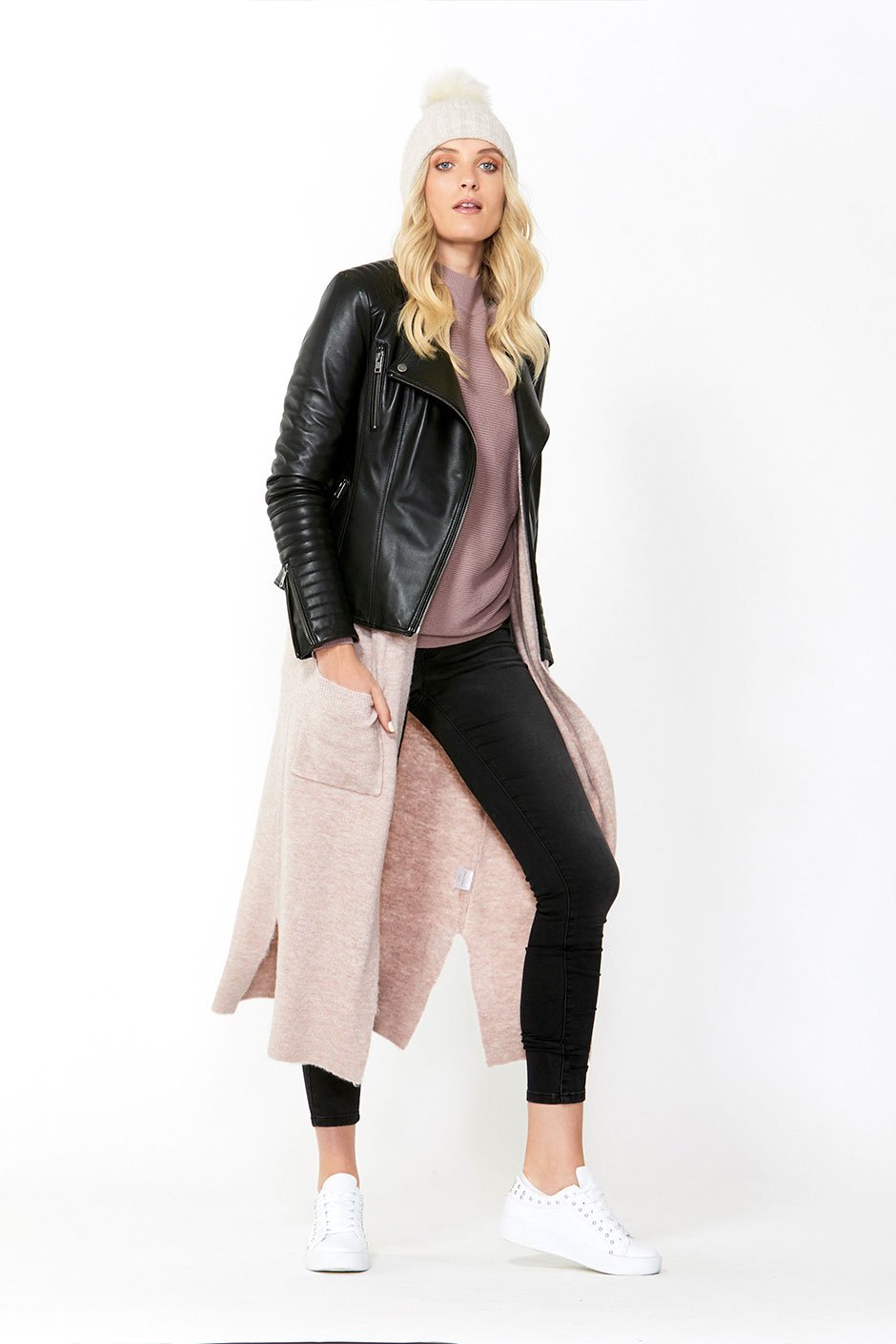 Riley Skinny Jean - Washed Black