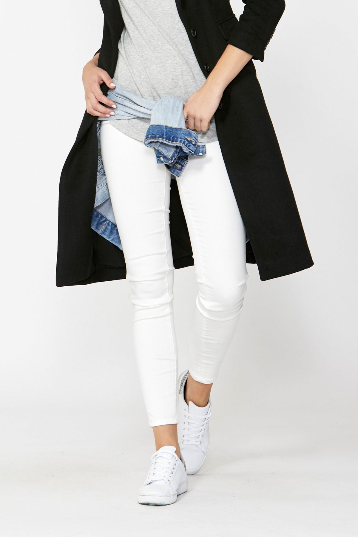 Riley Skinny Jean - White