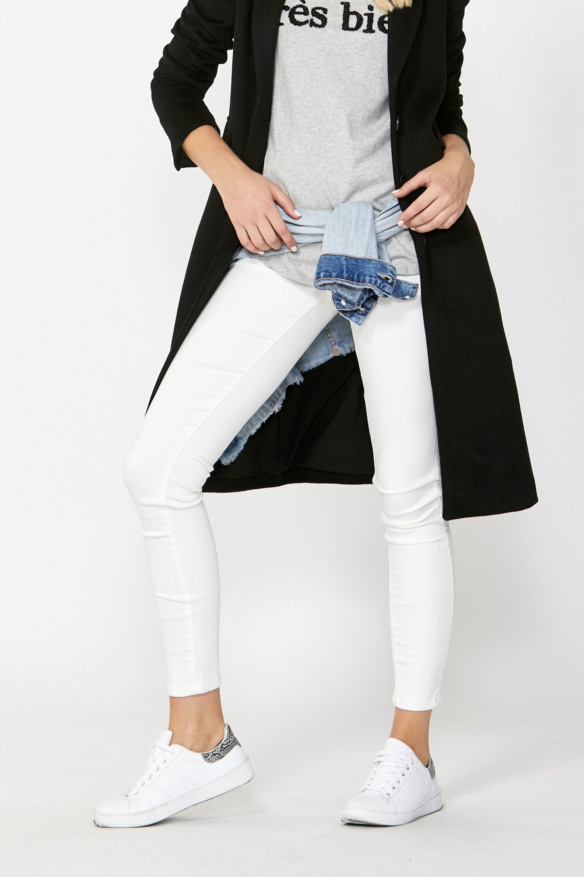 Riley Skinny Jean - White