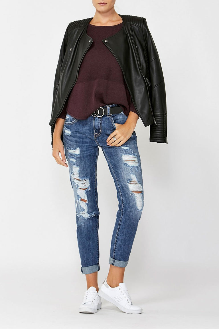 [TEST] Taylor Curved Hem Jumper