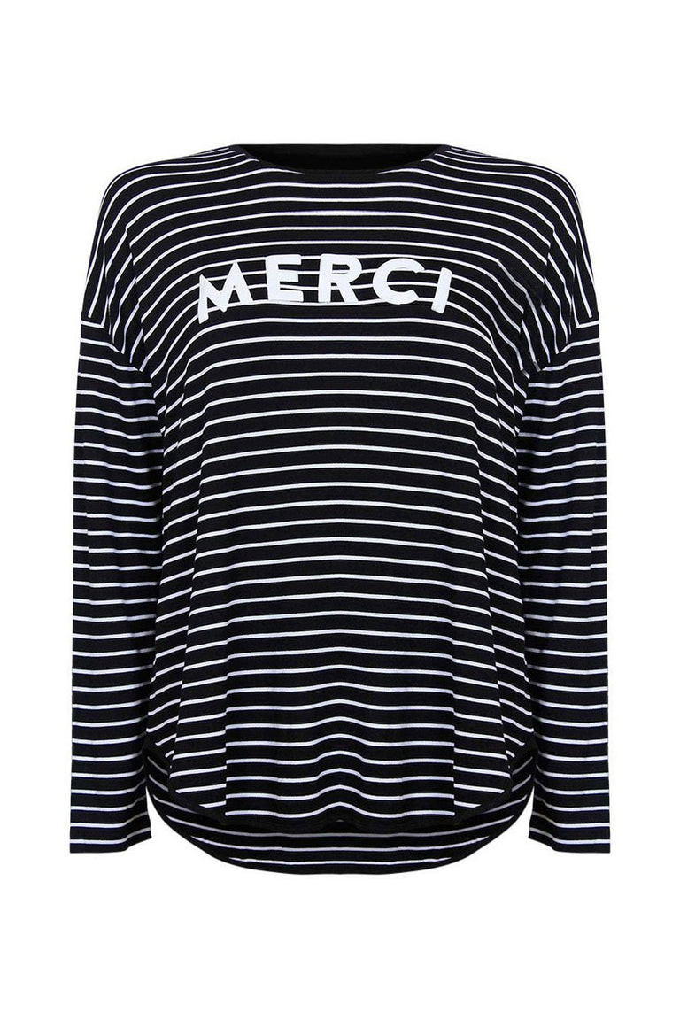 [TEST] Jojo Long Sleeve Print Tee