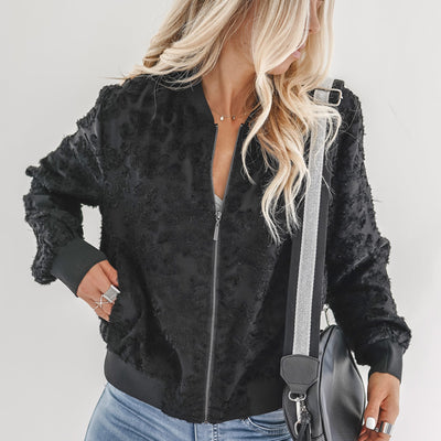 [TEST] Arabella Burnout Bomber Jacket