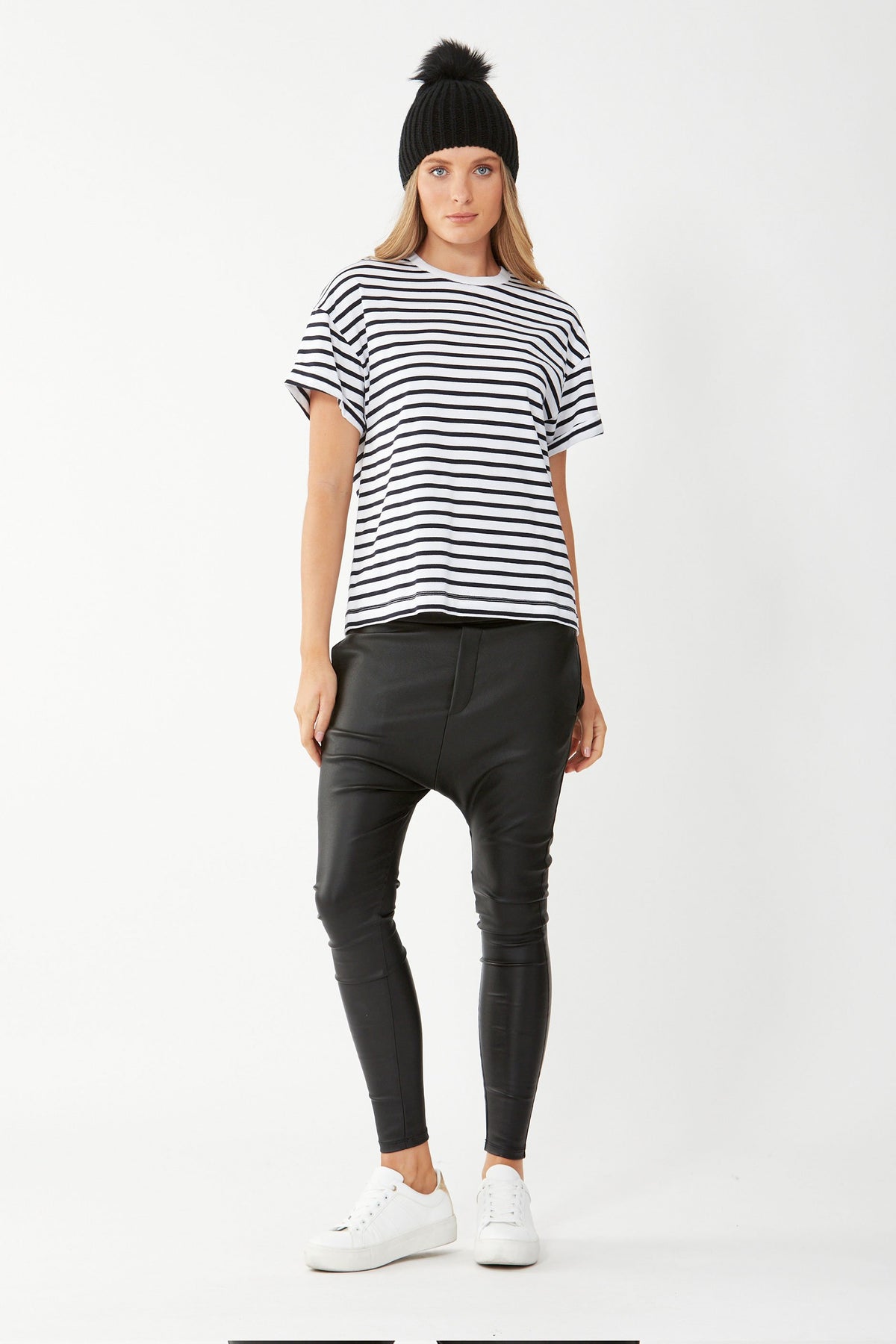 [TEST] Ella Cuffed Slouchy Tee
