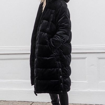 [TEST] D-Luxe Longline Velour Puffer