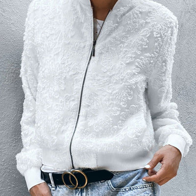 [TEST] Arabella Burnout Bomber Jacket
