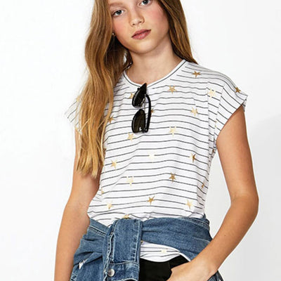 [TEST] Kids Star Stripe Tee