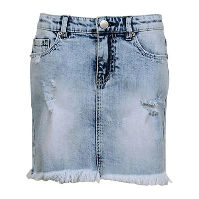 [TEST] Kids Denim Mini Skirt