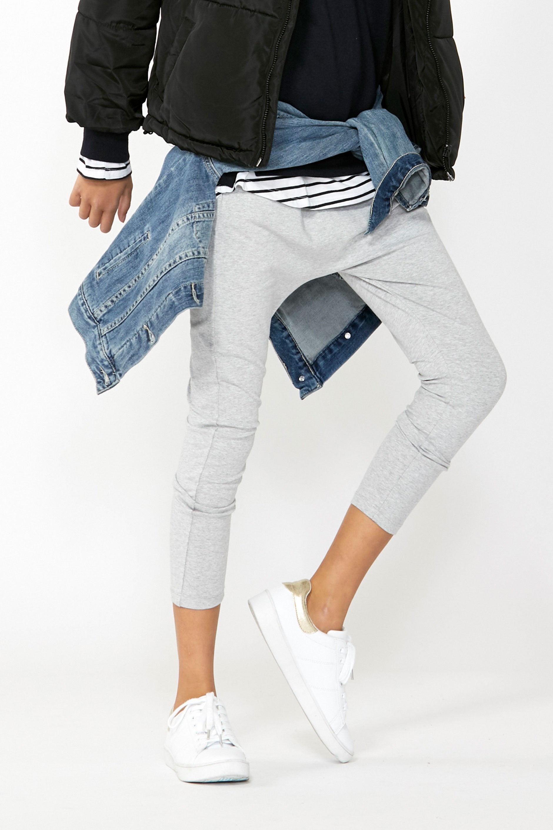 [TEST] Kids Jersey Drop Crotch Jogger