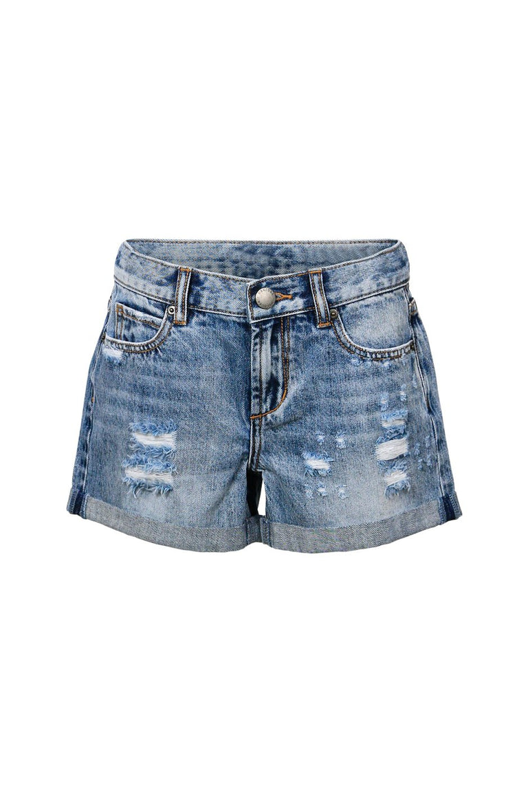 [TEST] Girls Distressed Denim Short