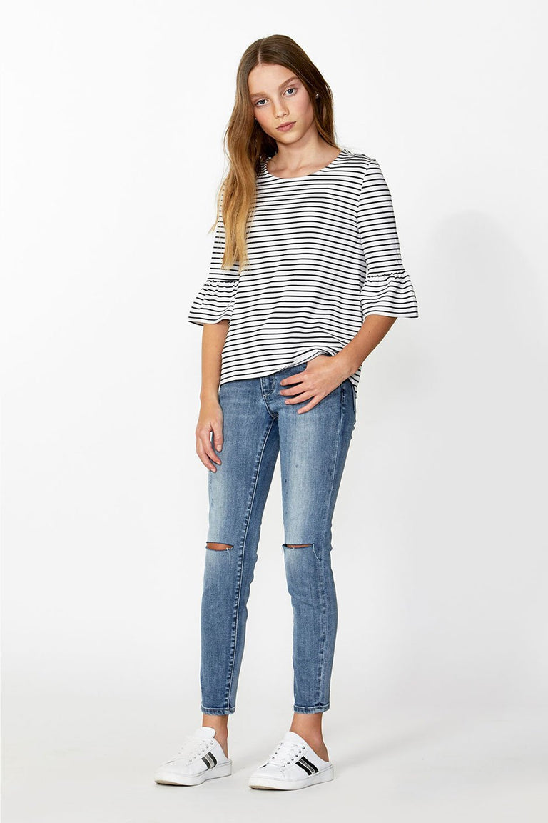[TEST] Kids Gathered Sleeve Top