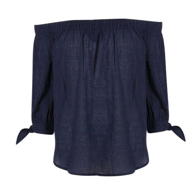 [TEST] Kids Off Shoulder Woven Top