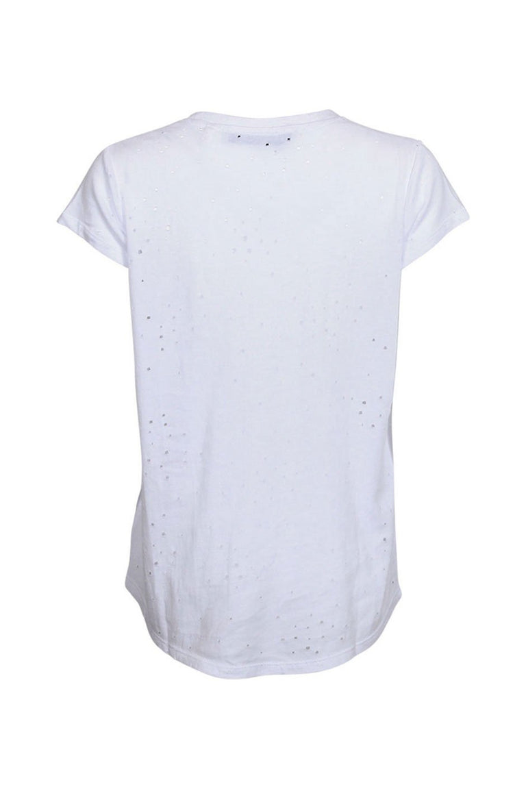 [TEST] Kids Distressed Hole Tee